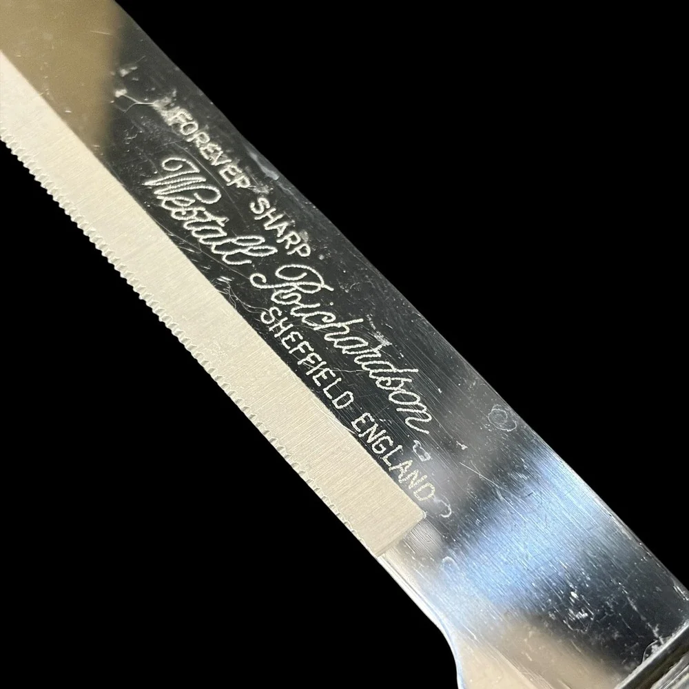 Westall Richardson Sheffield England Forever Sharp Bread Knife BAKELITE Handle